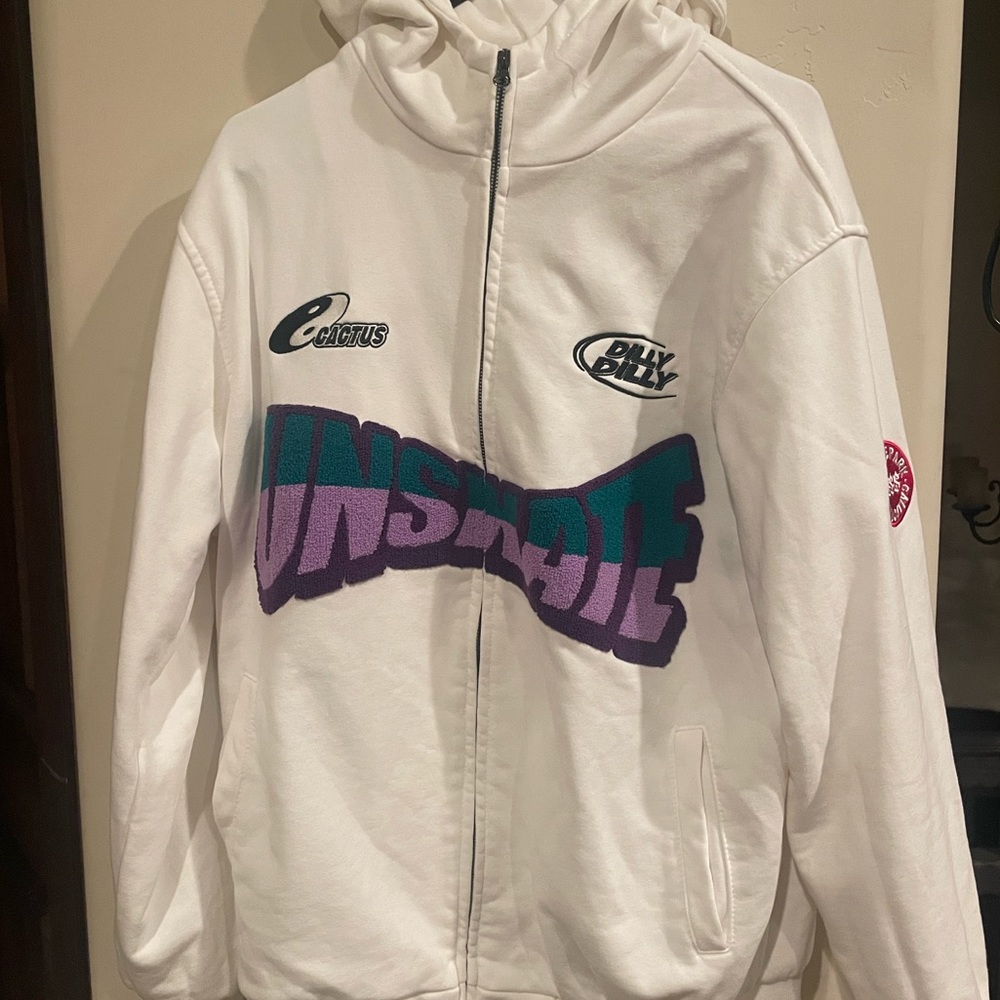 Vintage Zipup Skate Hoodie (Size L)